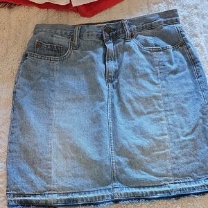 GAP Light Blue Denim Mini Skirt